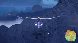 Exploring Great Crater of Paldea and finding a Garchomp