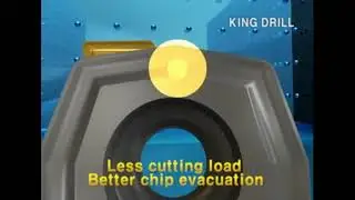 King Drill - punta a inserti per foratura su diversi materiali