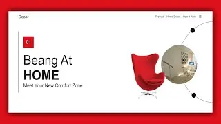 Extermily creative website design with slider, HTML CSS Javascript(gsap), web design tutorial