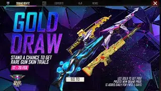 gold draw event free fire spin || gold draw event free fire