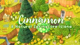Hundred Acre Woods Inspired Natural Springcore Island Tour | Animal Crossing New Horizons