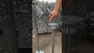 Hot-Dip Pedestal for cement raised access floor#raisedfloor  #accessfloor #datacenter #pisotecnico