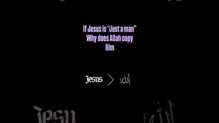 Why does Allah copy Jesus? #Truth #Theology #Scripture #jesus #allah