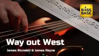 James Blundell & James Reyne - Way Out West - Bass cover with tabs