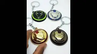 Marvel keyring ironman moving