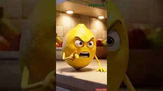 &ldquo;I&rsquo;m Sour 😡 But I Wake You Up! | Angry Lemon Object Talk 😂🍋&rdquo;