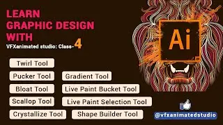 Learn Graphic Design Fully Free With VFX ANIMATED STUDIO Class - 4