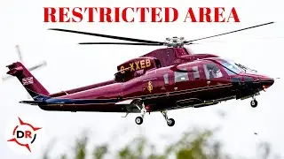 You're Flying in a Restricted Area! | King Charles | Royal Helicopter