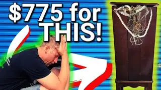 $775 for unit & What the Hales didn't bid? ~  1st storage locker auction in 4 YEARS! #storagewars