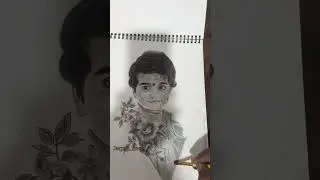 Mohanavalli Bday 🎁 #trending #shortvideo #viral #pencildrawing #tamil #india #Jegan_hari