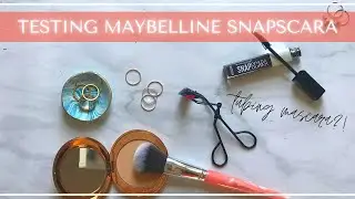 Maybelline Snapscara Review | DRUGSTORE TUBING MASCARA?!