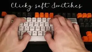 ASMR New Mechanical Keyboard! Custom Keys (No Talking)