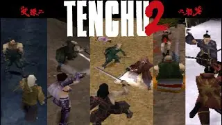 Kagami/Suzaku/Genbu/Shiunsai/Toda destroying protags Rikimaru/Ayame/Tatsumaru/Gohda in Tenchu 2