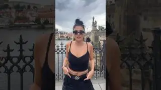 the way she taught she is not seen🤣 #czech #dance #praguegirls #charlesbridge #jet2holidays