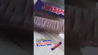 🇬🇧 British CADBURY Wispa Chocolate Bar 🍫 #shorts #cadbury #chocolate #wispa #tasty