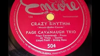 Page Cavanaugh Trio 