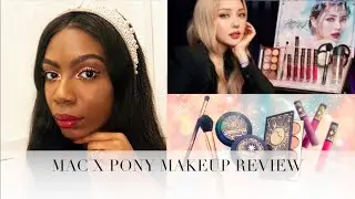 MAC X PONY MAKEUP REVIEW ON DARK SKIN!