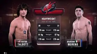 PAYTON TALBOTT v BRANDON MORENO (PERFORMANCE OF THE NIGHT) / Men's Openweight Tournament Prelim