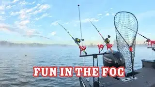 Seneca Lake Fishing Fun in the FOG