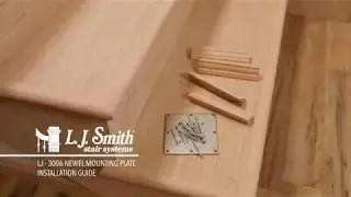 Newel Mounting Plate Installation