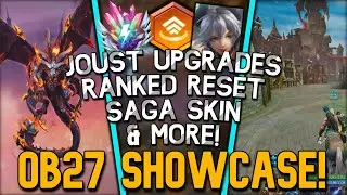 OB27 SHOWCASE - Joust Upgrades, New Event & CRAZY Saga Skin, Ranked Reset & More!