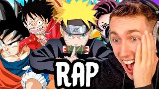 MINIMINTER REACTS TO ANIME RAP! (SHONEN JUMP RAP CYPHER)