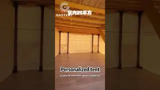 Do you like this two-story hotel tents? #gaxtent #TwoStoryTent #hoteltent
