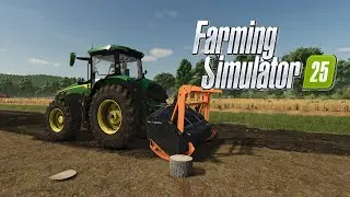 Its time to PUT POPLAR in the ground // FS25 Episode123 // TIMELAPSE