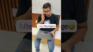 After Marriage🤣@itsankitchhabra#shorts #shortfeed #transition #ytshorts #couplegoals #relationship