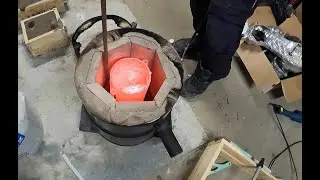 Aluminium casting a 2stroke cylinderhead