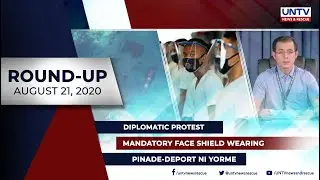 UNTV NEWS ROUNDUP: Mga balitang dapat mong malaman (August 21, 2020)