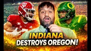 Indiana DESTROYS Oregon in the Peach Bowl | Full Game Reaction & Analysis