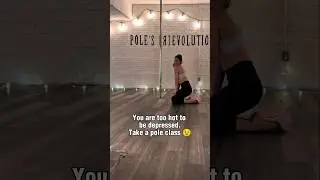 Take a pole dancing class and watch your confidence grow 😘 #poledancing #poledance