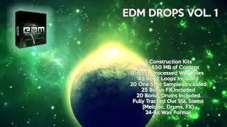 EDM Drops Vol. I | New Sample Packs 2016 #04 | Get Them Now !