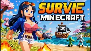 SURVIE ONE PIECE Minecraft Tueur de Dragon ! 5