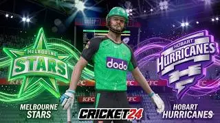 #04 Marvel Shows! Melbourne Stars vs Hobart Hurricanes - BBL - Cricket 24 AfsarAKGamer #cricket24