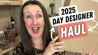 The ULTIMATE Day Designer Haul: My 2025 Day Designer Planner & Planning Accessories