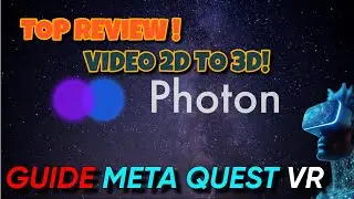 Photon: Free. 2D to 3D Spatial Video Player Met Quest