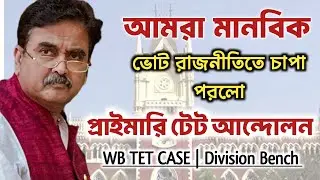 ভোট রাজনীতিতে চাপা পরলো প্রাইমারি টেট আন্দোলন Primary TET Case Future of WB TET High Court Verdict 