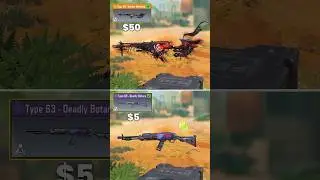 $50 Vs $5 Type 63 skin in CODM