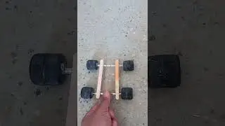 &ldquo;DIY: Amazing Popsicle Stick Car with Rubber Wheels!&rdquo;