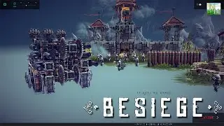 Первая миссия нового острова. Update 1 - V0.08 Besiege.