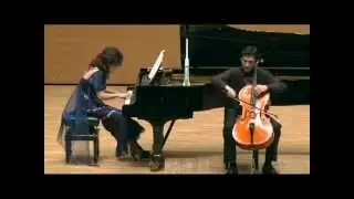 Lachezar Kosto cello, Ai Shimizu piano: Kreisler Tambourin Chinois