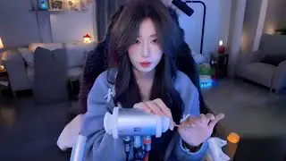 【ASMR 3dio】芒果（无人声）  清洁耳道 放松身心   搓麦 棉签掏耳