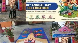 38 th ANNUAL PROGRAMME for Sunrise English School 🎉