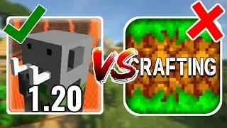 NEW UPDATED CRAFTSMAN 1.20 IS BETTER THAN CRAFTING AND BUILDING?!?! 😱