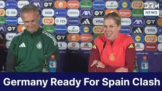 Just In: Euro 2025 Semi-Final | Germany Hold Final Press Conference | Germany vs Spain | AD1Z