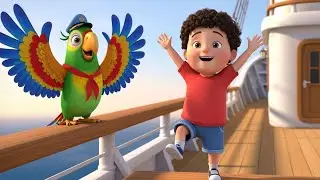 The Colorful Boat Adventure 🚤🌈 | Fun Friendship Nursery Rhyme for Kids 