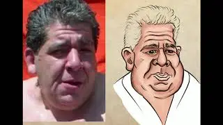 Time Lapse Digital Caricature Of Joey Diaz