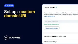 Set up a custom wesbite URL